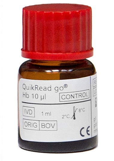 QuikRead go Hb 10 µl Kontroll