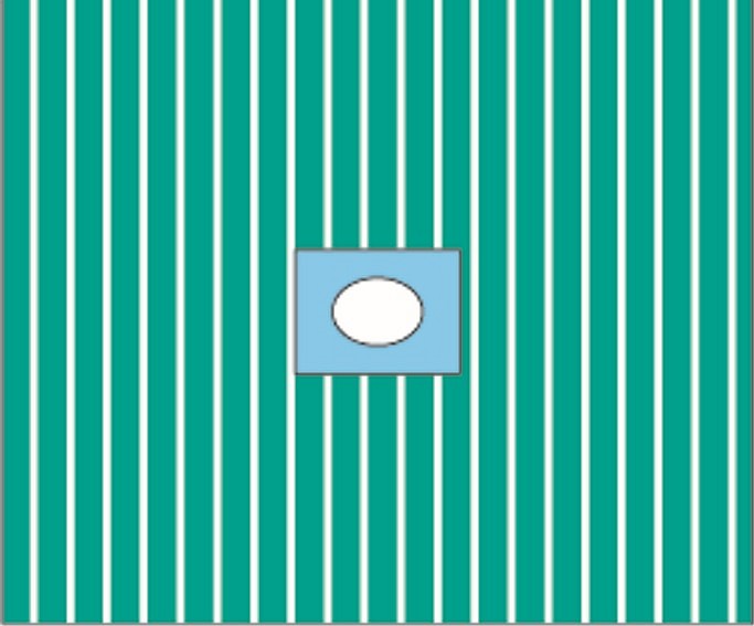 Hålduk, 2 lager, 50 x 50 cm, 6 x 9 cm häftande hål