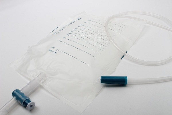 Urinpåse tömbar, Curibag 1500ml backventil SL=90cm slang